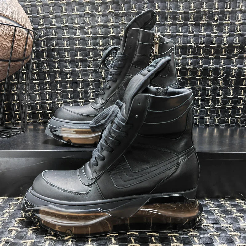 Vintage Old Fashion - Men Women Boots Ankle Genuine Leather