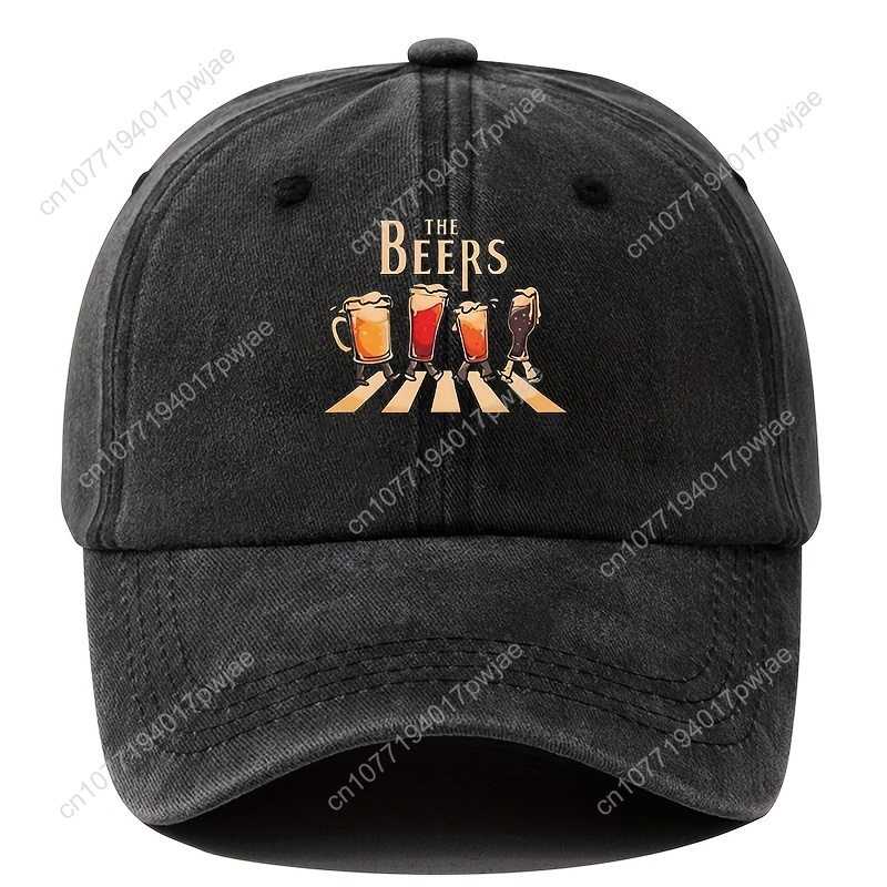 Vintage Outdoor Fashion - Men's Fishing Cap with Curved Brim,
