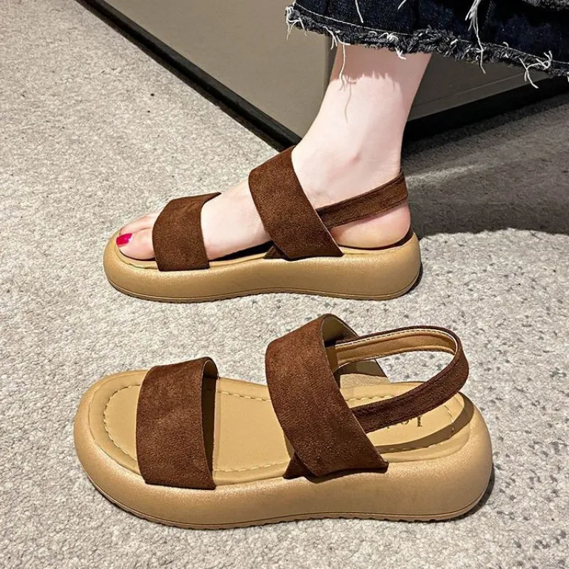 Women's Platform Sandals Doubl - Vintage Outdoor Fashion ulasan dan harga