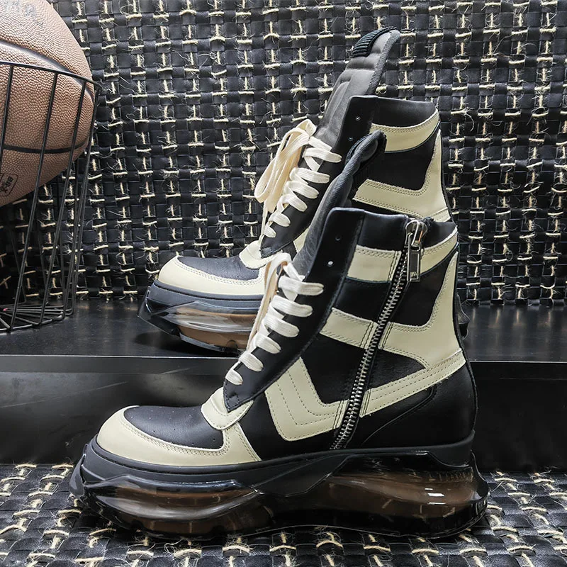 Men Women Boots Ankle Genuine  - Vintage Old Fashion ulasan dan harga
