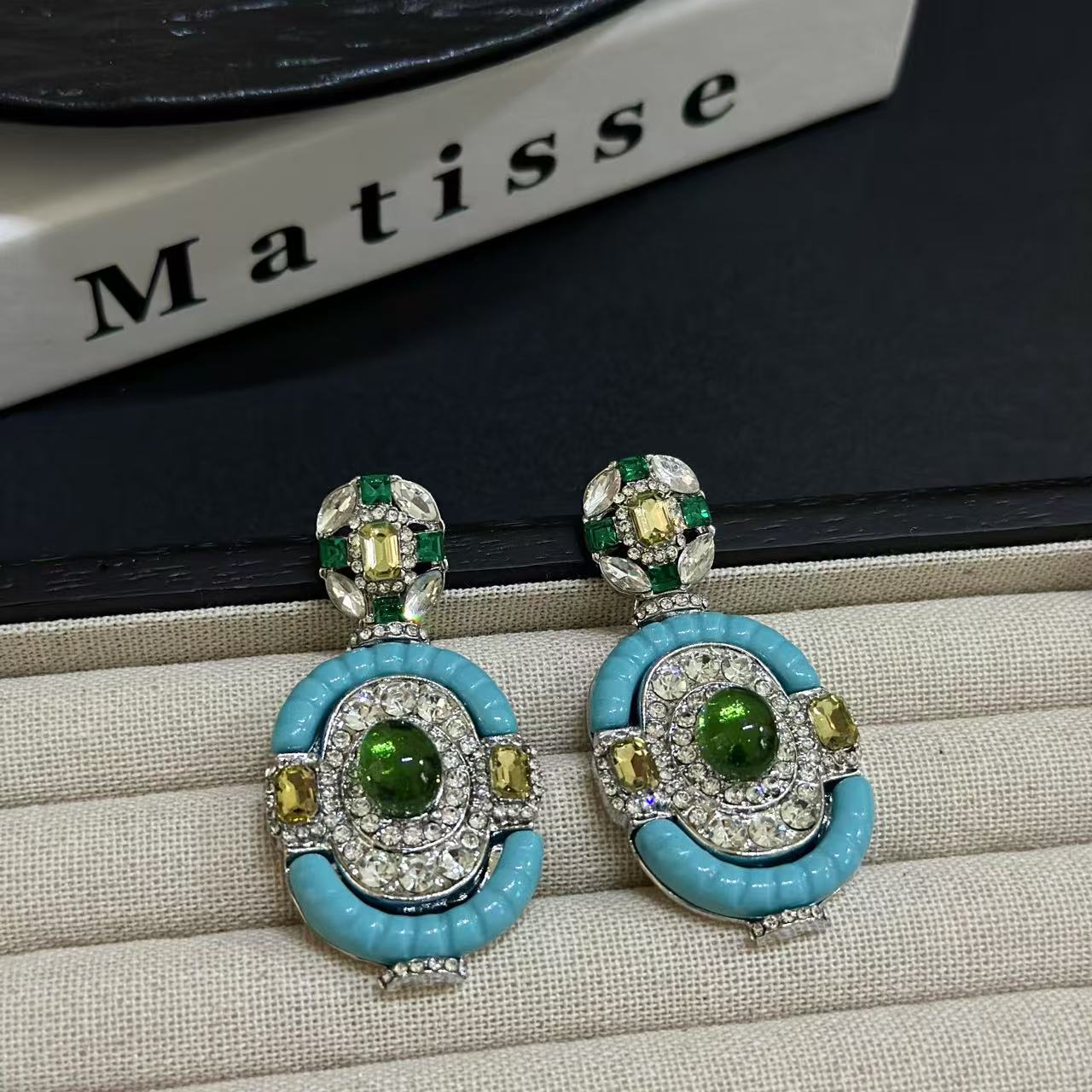 Vintage Turquoise Emerald Silv - Vintage Fashion Eras ulasan dan harga