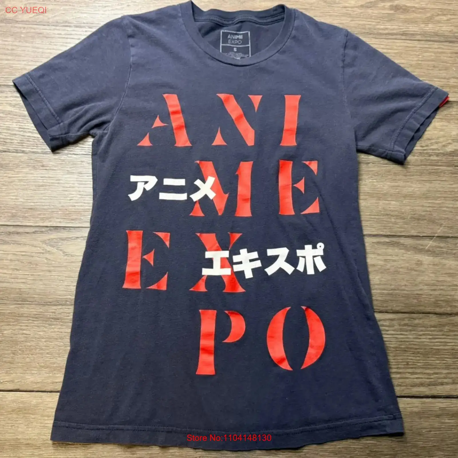 Anime Expo  Black T Shirt Size - Vintage Fashion Expo ulasan dan harga