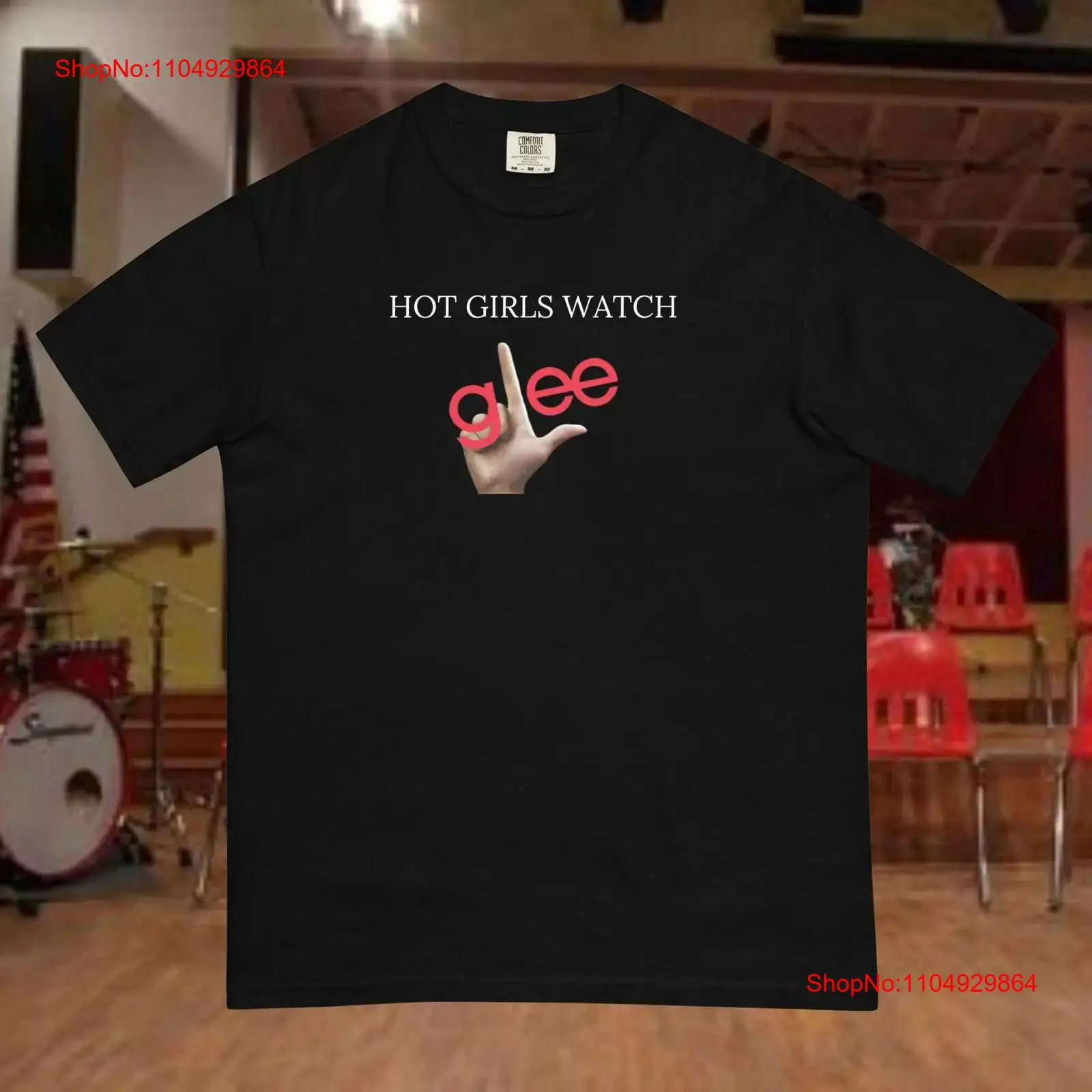 Hot Girls Watch Glee T Shirt f - Vintage Fashion Show ulasan dan harga