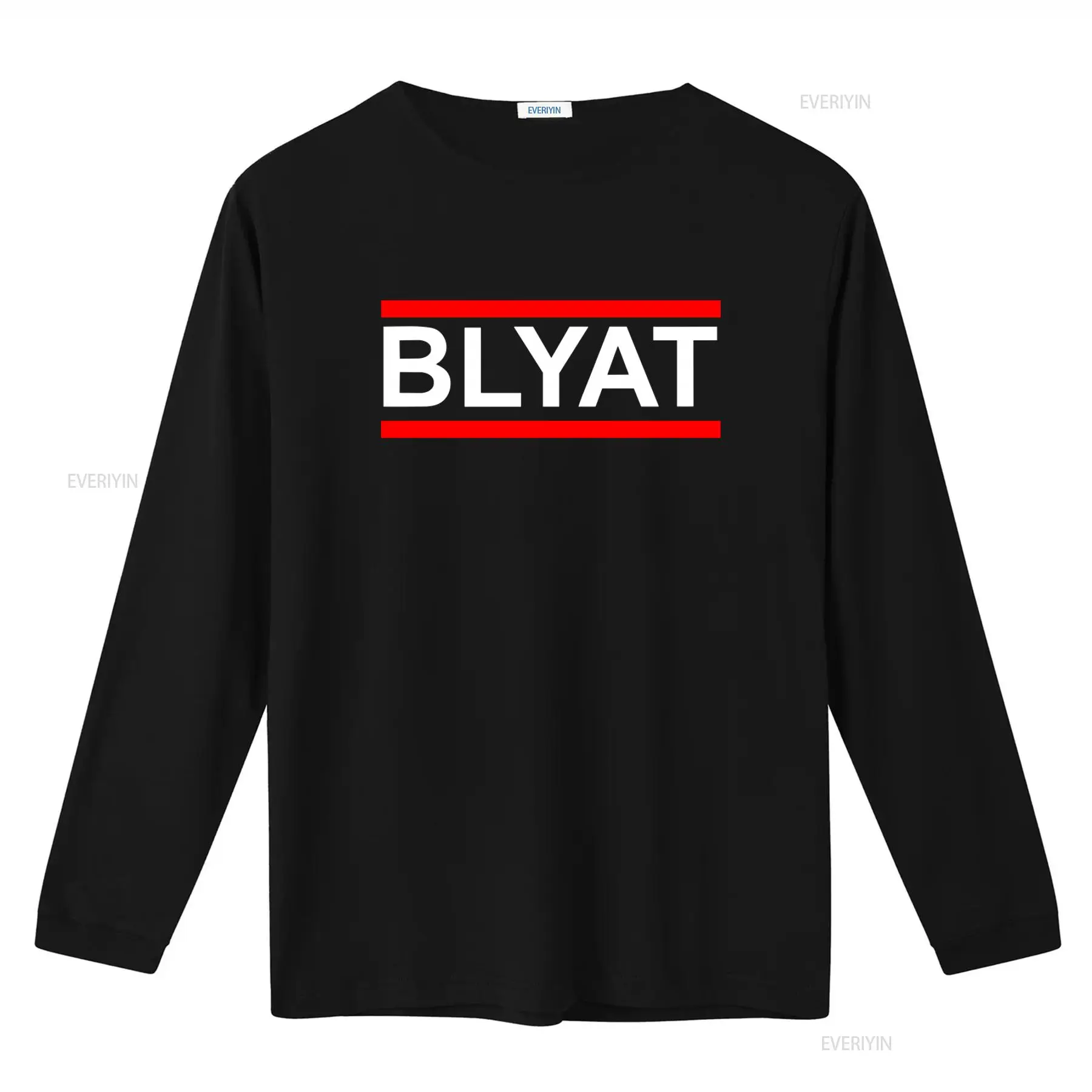 Mens T Shirt Blyat Russian Fun - Vintage Fashion Wear ulasan dan harga