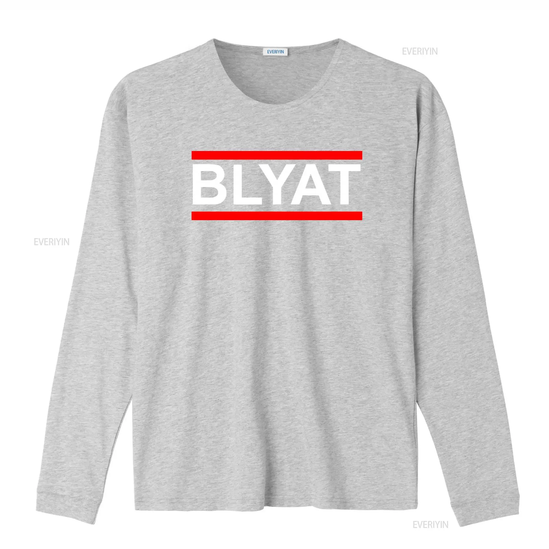 Mens T Shirt Blyat Russian Fun - Vintage Fashion Wear ulasan dan harga