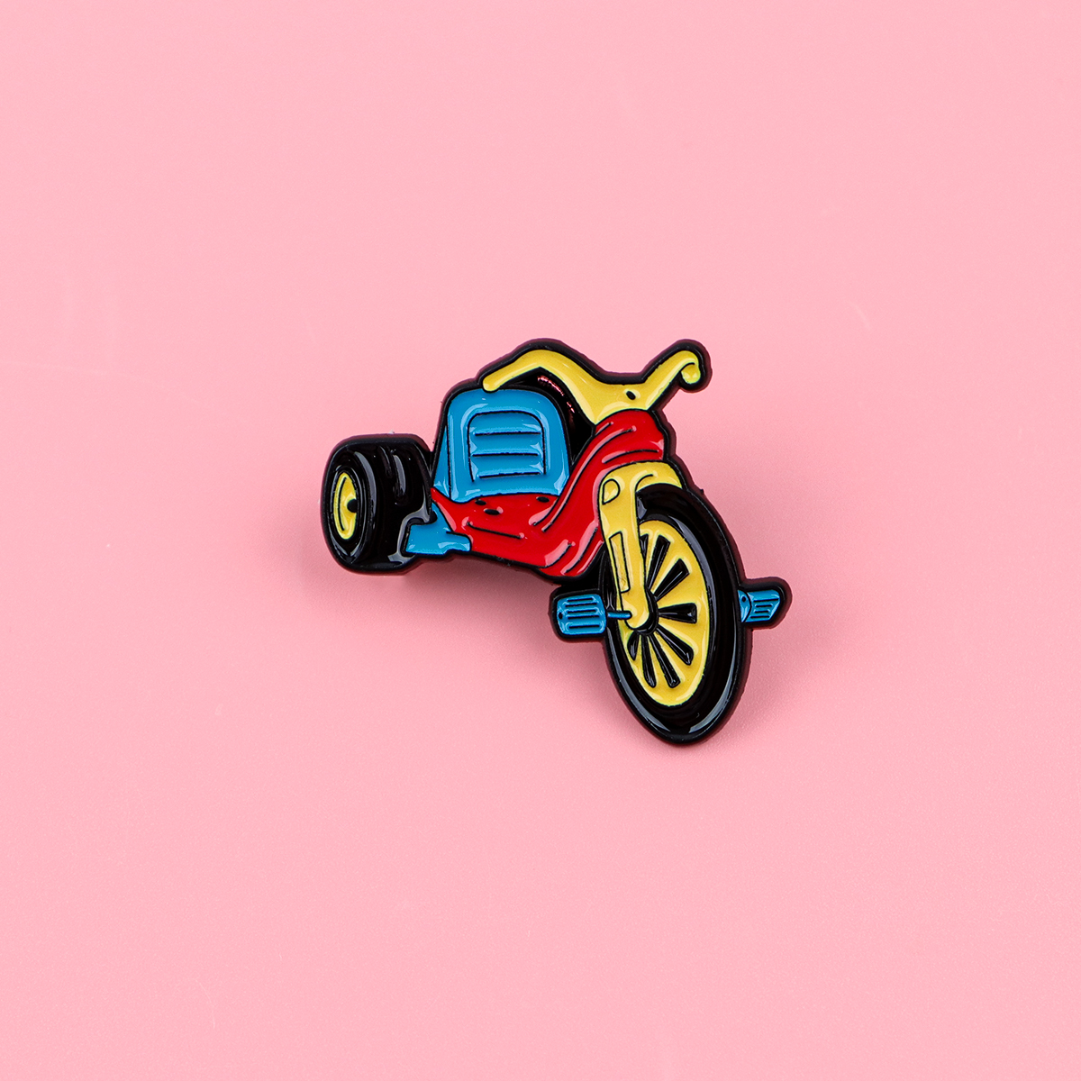 Retro Bicycle Enamel Pin Vinta - Vintage Fashion Online ulasan dan harga