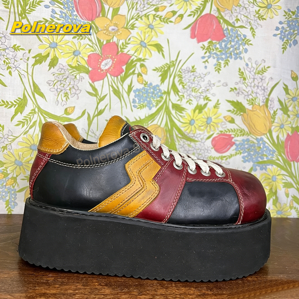 Vintage Color Block Patchwork  - Vintage Y2K ulasan dan harga