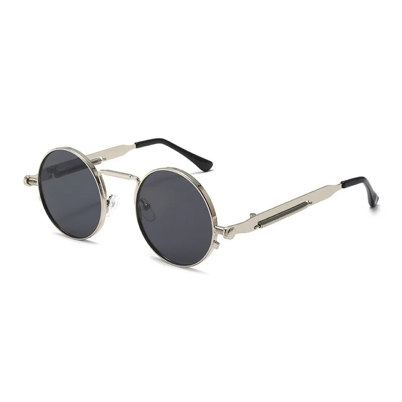 Vintage Metal Frame Round Sung - Vintage Outdoor Fashion ulasan dan harga
