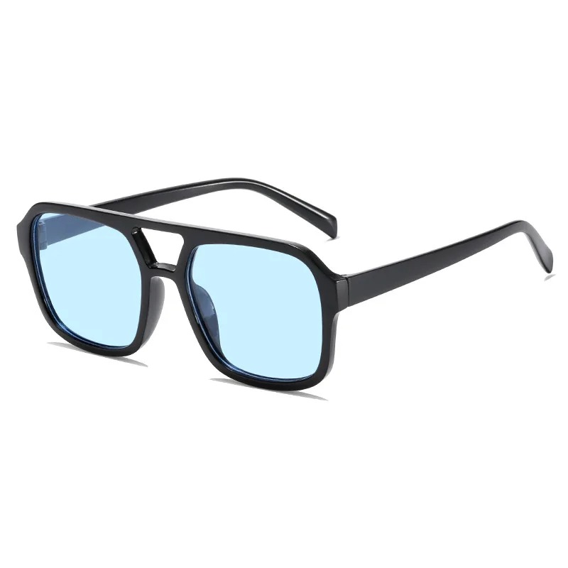 New Pc Frame Round Sunglasses  - Vintage Outdoor Fashion ulasan dan harga