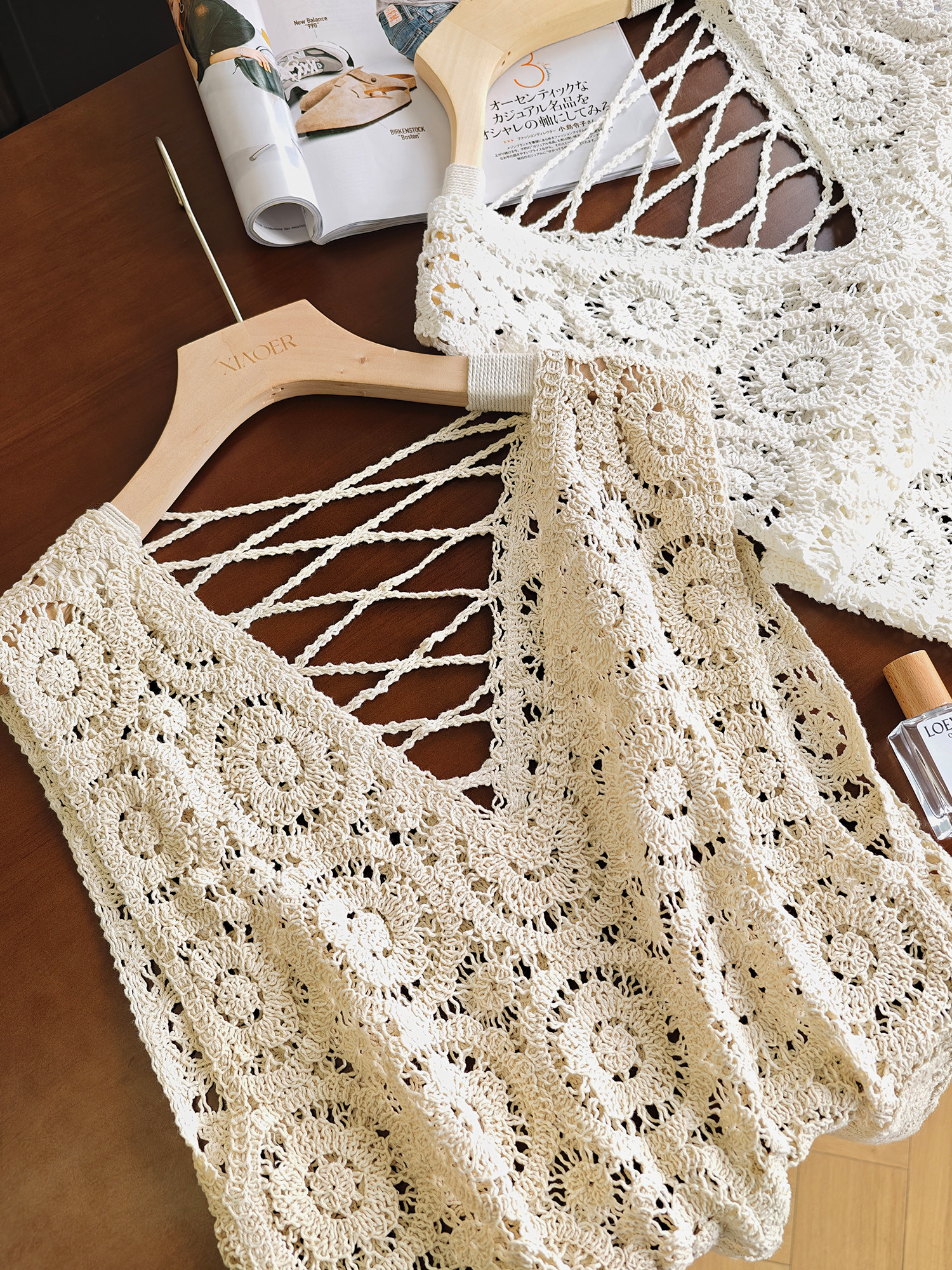 Women's Crochet Lace Tank Top  - Crochet Top Boho ulasan dan harga
