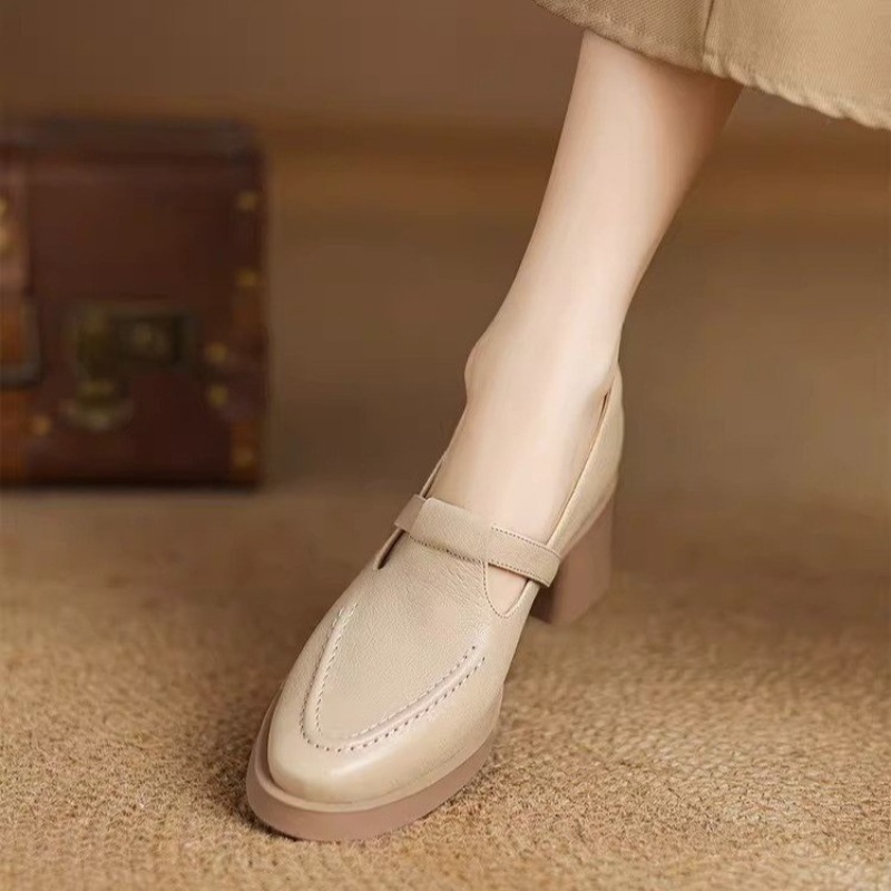French Vintage Soft Leather Pl - Vintage Old Fashion ulasan dan harga
