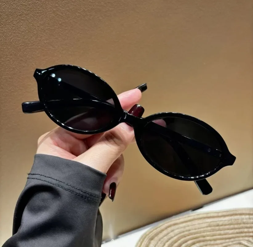 New Oval Shape Sunglasses Clas - Vintage Outdoor Fashion ulasan dan harga
