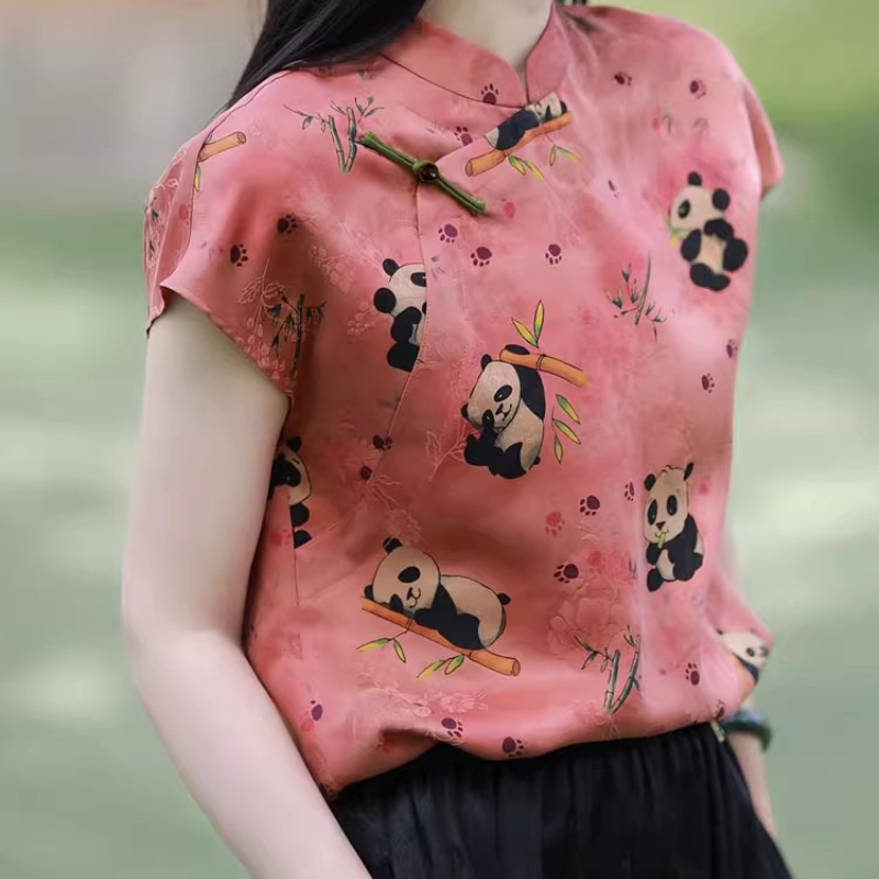 Chinese Style Women's Blouses  - Vintage Fashion In Chinese ulasan dan harga