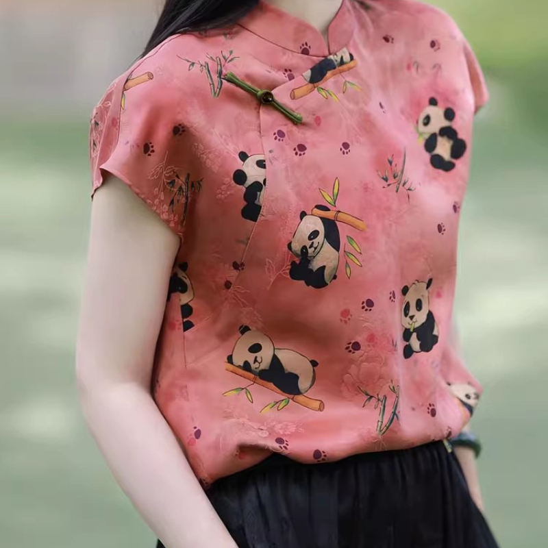 Chinese Style Women's Blouses  - Vintage Fashion In Chinese ulasan dan harga