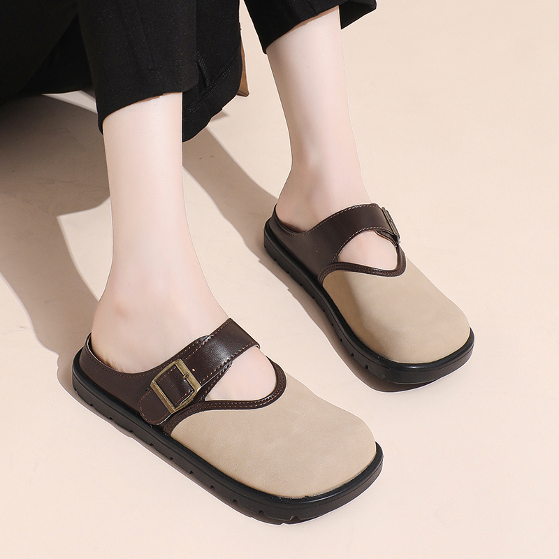 New Women Vintage Closed Toe B - Vintage Outdoor Fashion ulasan dan harga