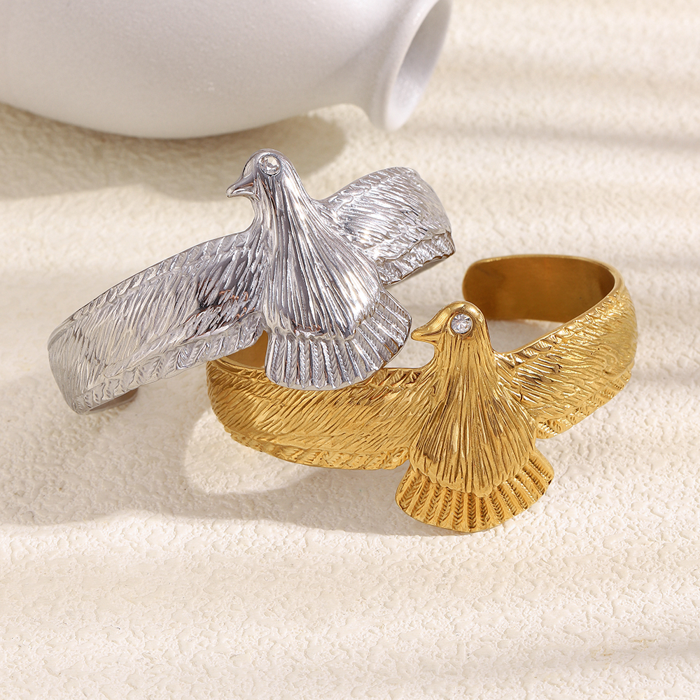 La. Muses Zircon Eye Bird Shap - Vintage Fashion La ulasan dan harga