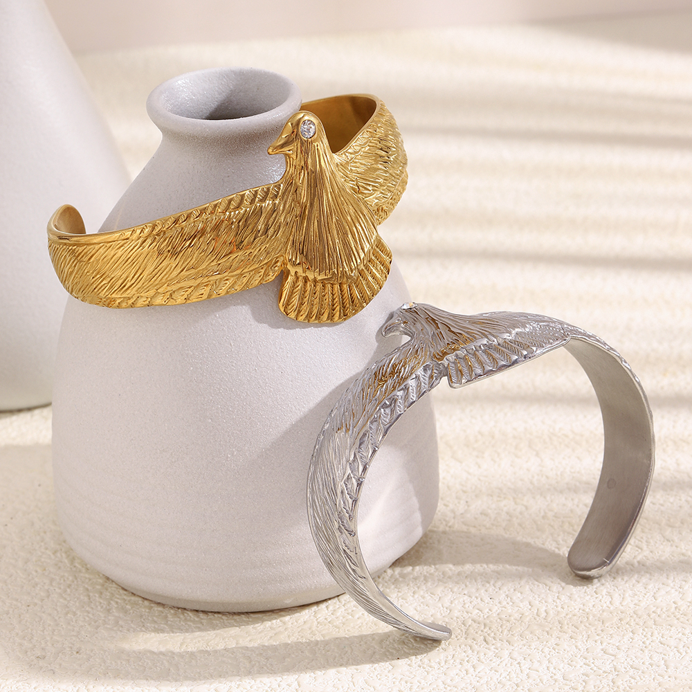 La. Muses Zircon Eye Bird Shap - Vintage Fashion La ulasan dan harga