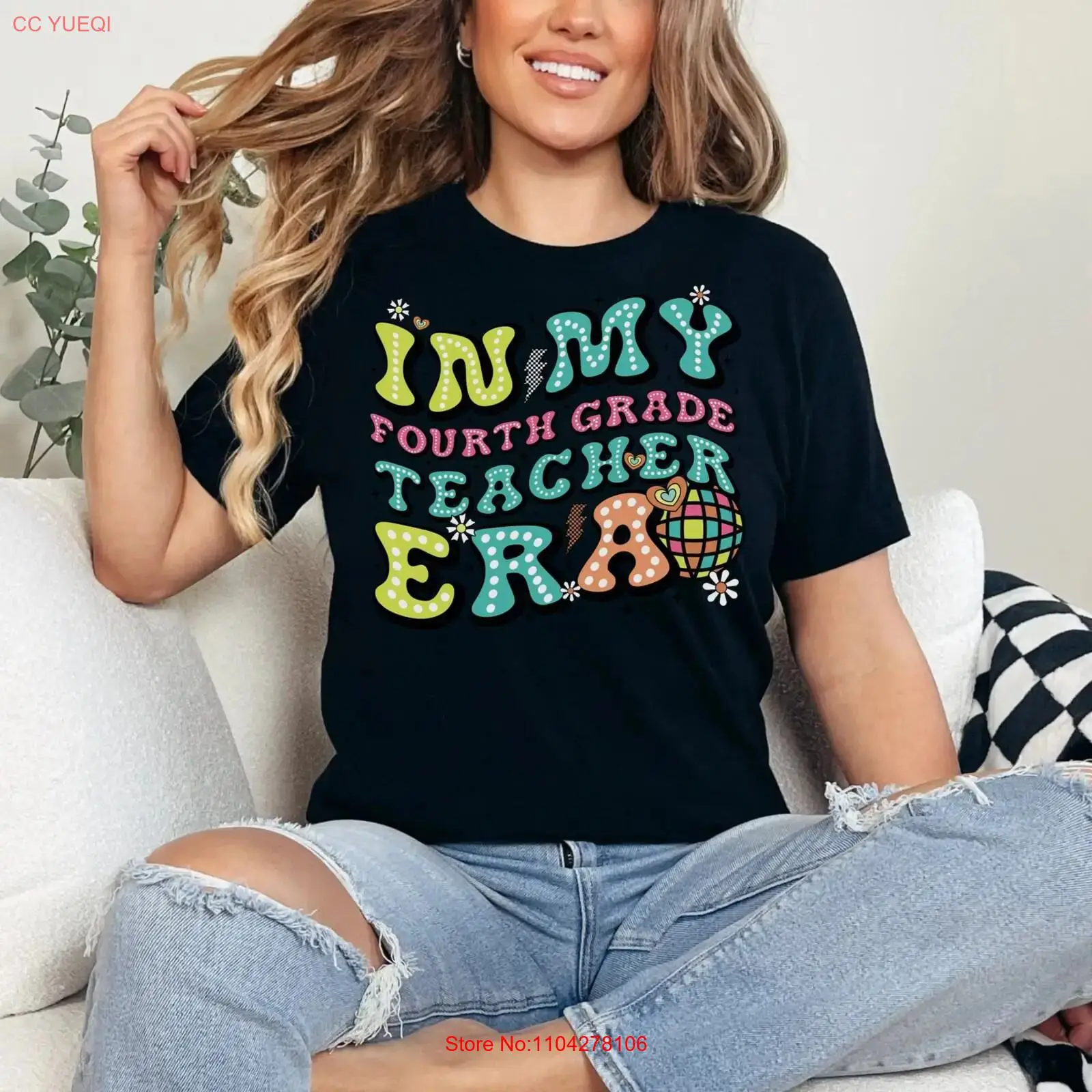 Fourth Grade Teacher T Shirt I - Vintage Fashion Eras ulasan dan harga