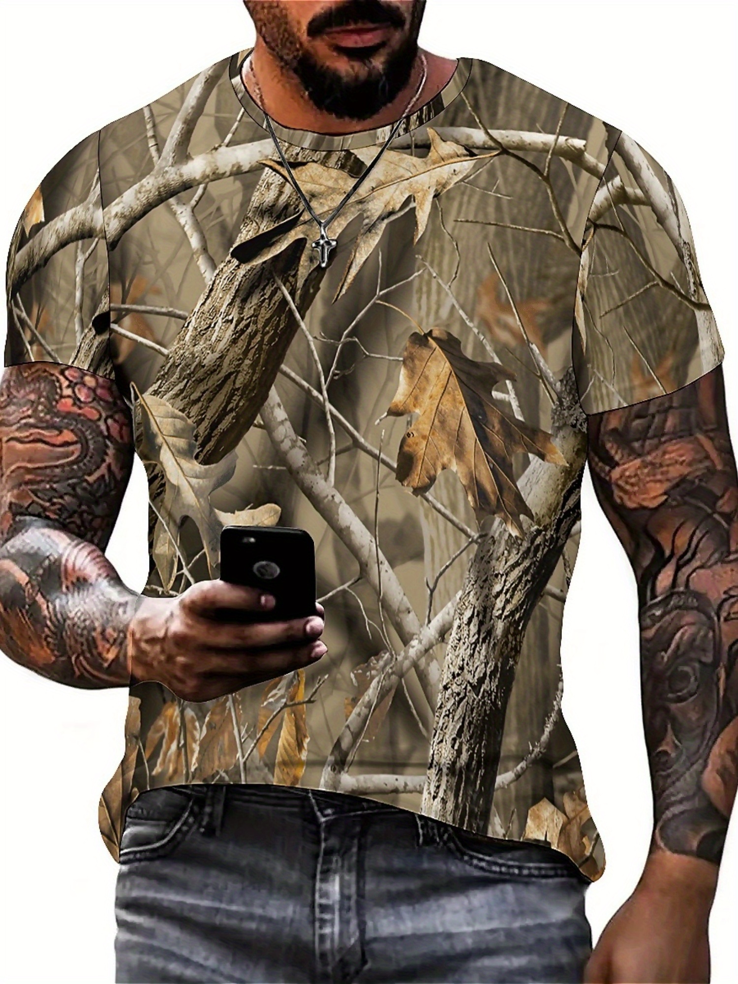 Vintage Camo Leaf Print Y2K Me - Vintage Y2K ulasan dan harga