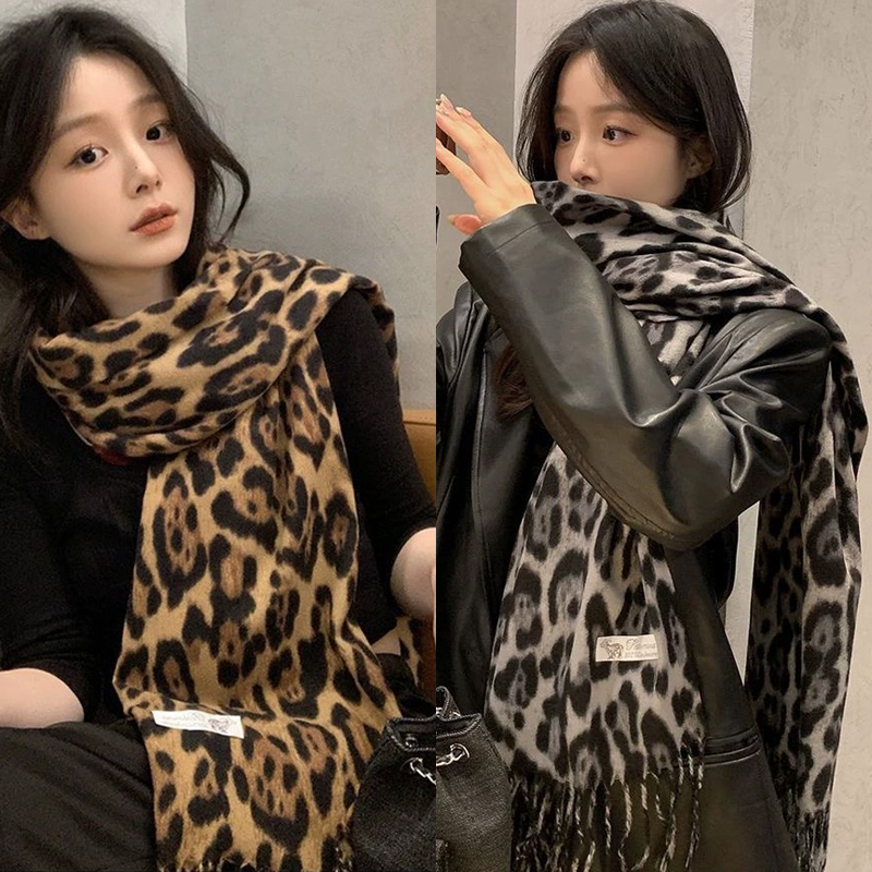 2025 New Retro Silk Leopard Pa - Vintage Fashion Wear ulasan dan harga