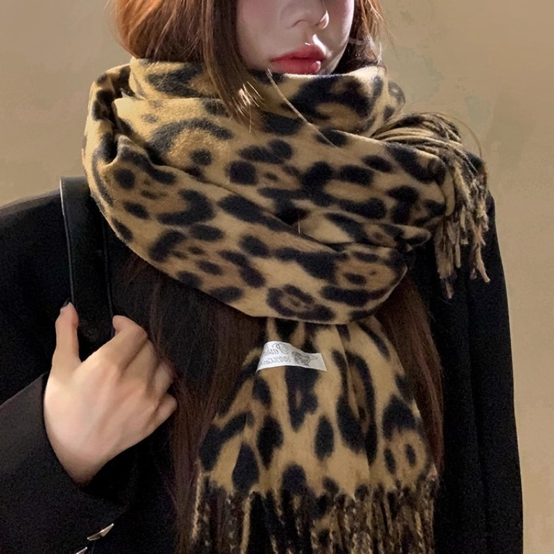 2025 New Retro Silk Leopard Pa - Vintage Fashion Wear ulasan dan harga