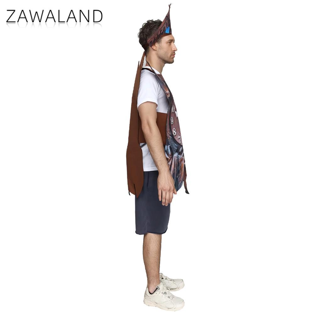 Zawaland Vintage Clock Costume - Vintage Old Fashion ulasan dan harga