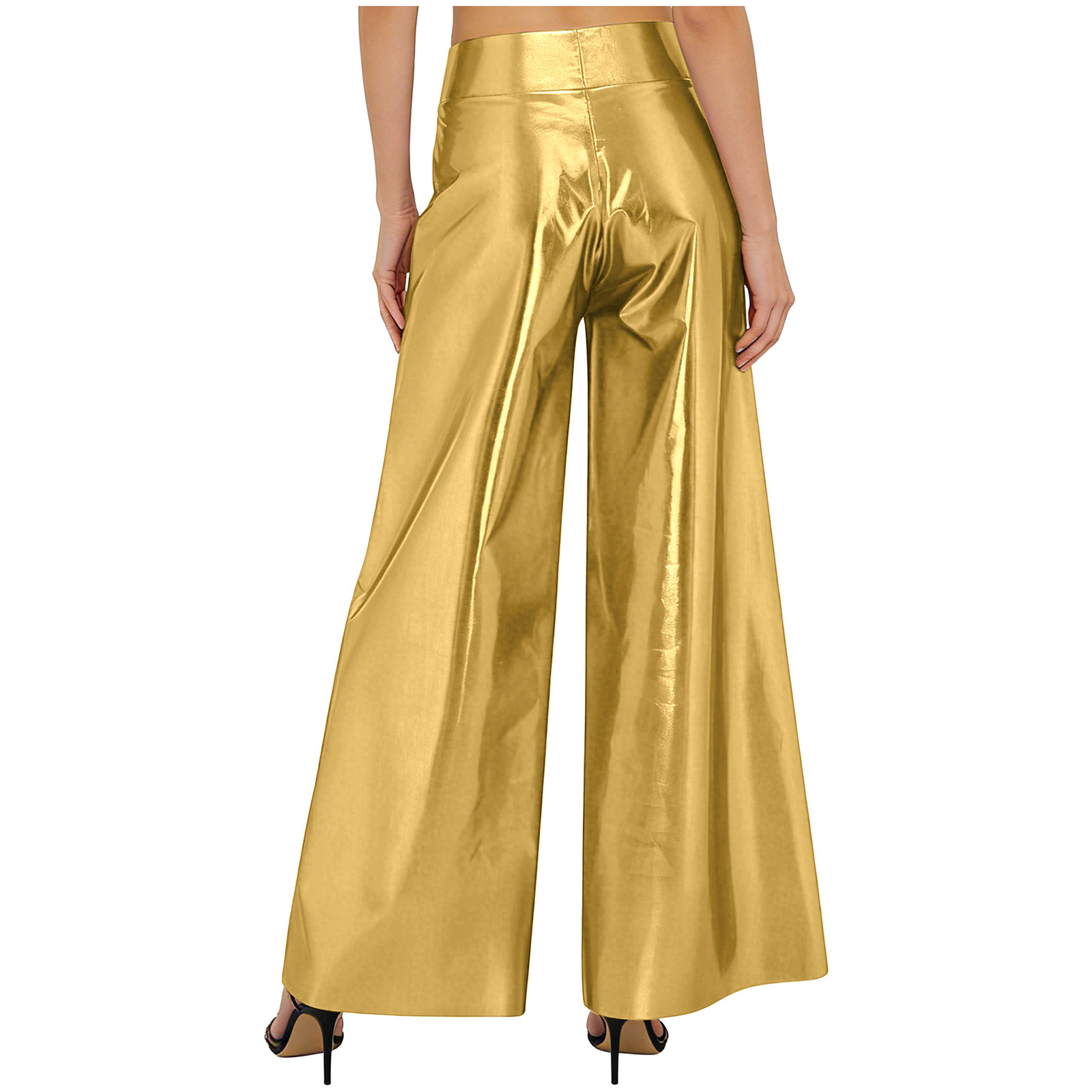 Women Halloween Carnival 70s D - Wide Leg Trouser 70S ulasan dan harga