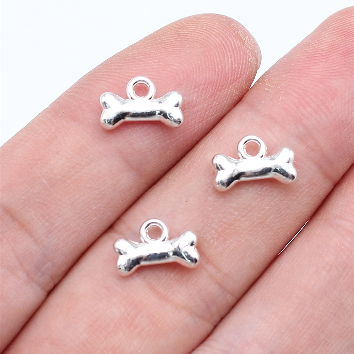 20pcs 10x7mm 5 Colors Dog Bone - Vintage Fashion Online ulasan dan harga