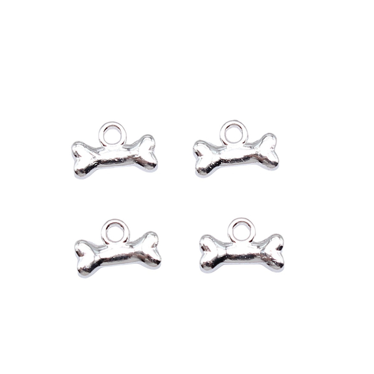 20pcs 10x7mm 5 Colors Dog Bone - Vintage Fashion Online ulasan dan harga