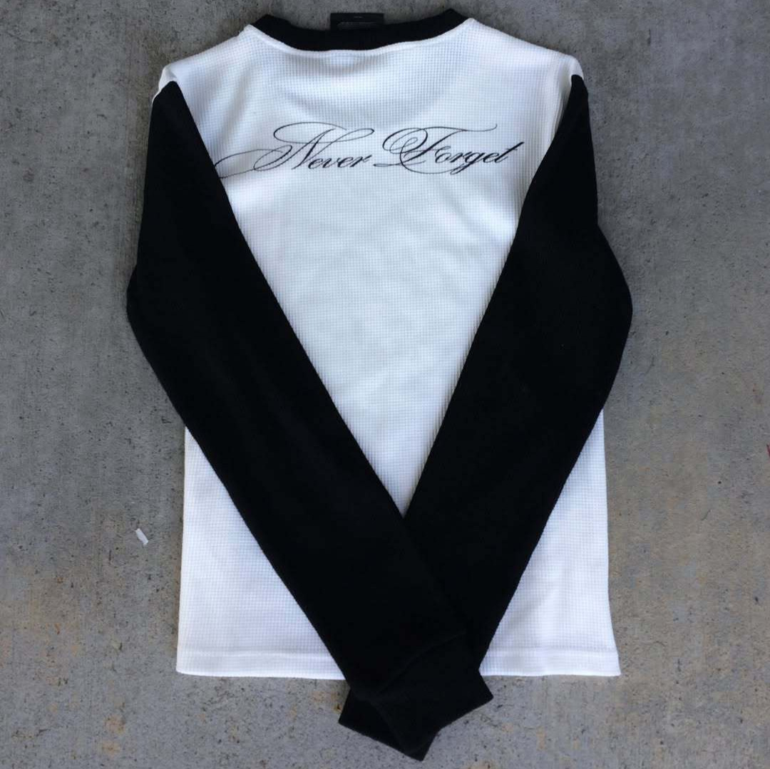 New Long Sleeve T-shirt Dark R - Vintage Y2K ulasan dan harga