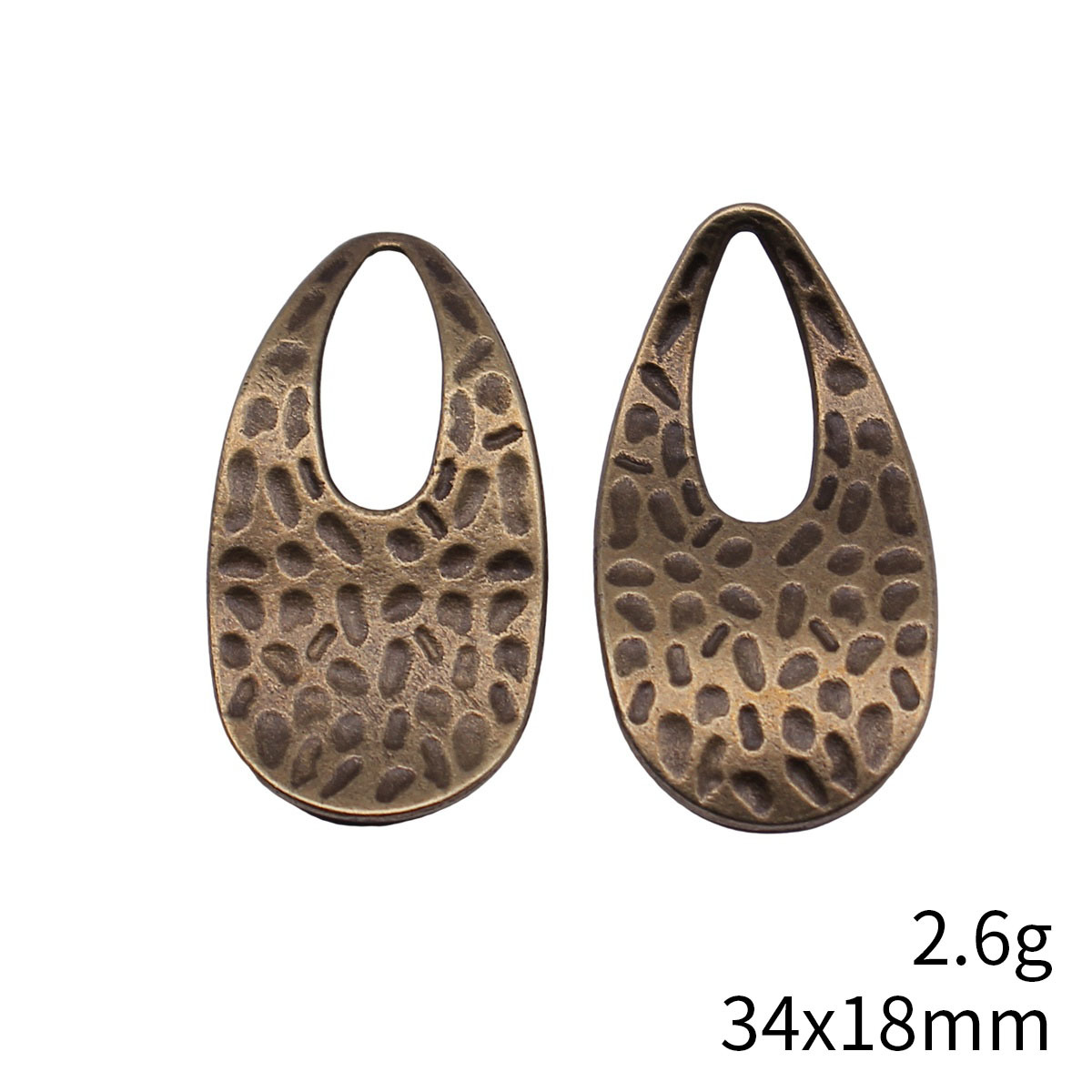 10pcs 34x18mm 5 Colors Hammere - Vintage Fashion Online ulasan dan harga