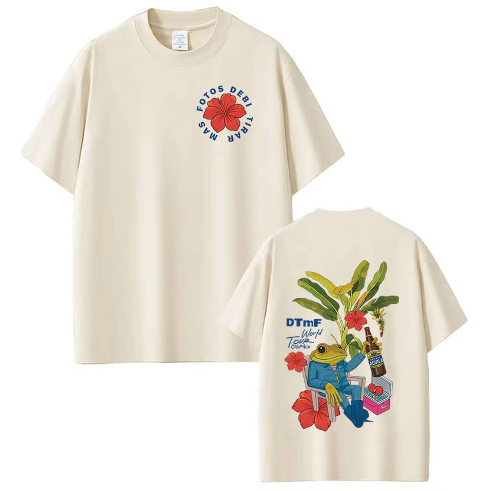Rapper Bad Bunny T-shirt Debi  - Vintage Fashion World ulasan dan harga