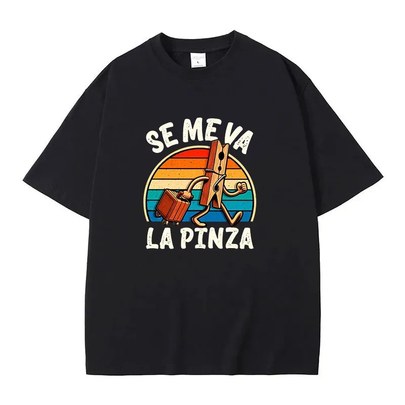 S-5XL Men's Se Me Va La Pinza  - Vintage Fashion La ulasan dan harga