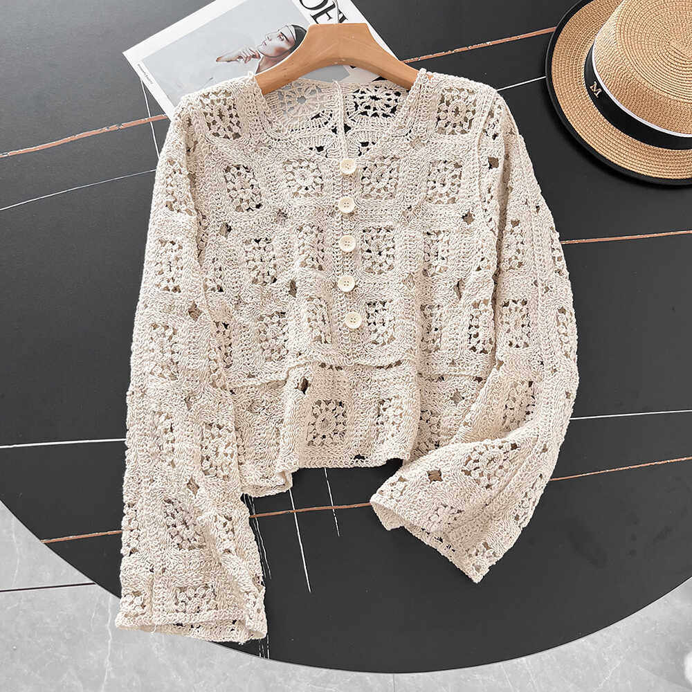 Women's Boho Crochet Lace Long - Crochet Top Boho ulasan dan harga