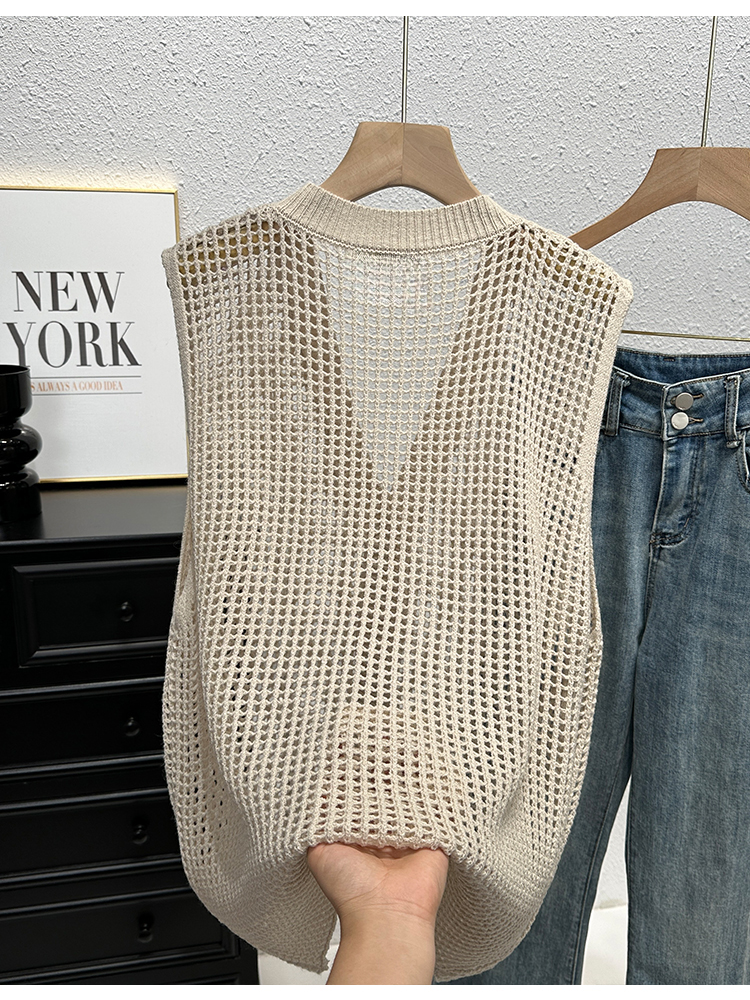 Button Down Crochet Vest for W - Crochet Top Boho ulasan dan harga