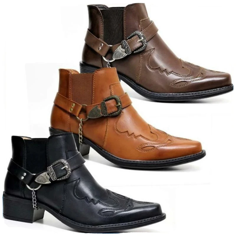 Fashion 2025 Men's Vintage Cow - Vintage Fashion Online ulasan dan harga