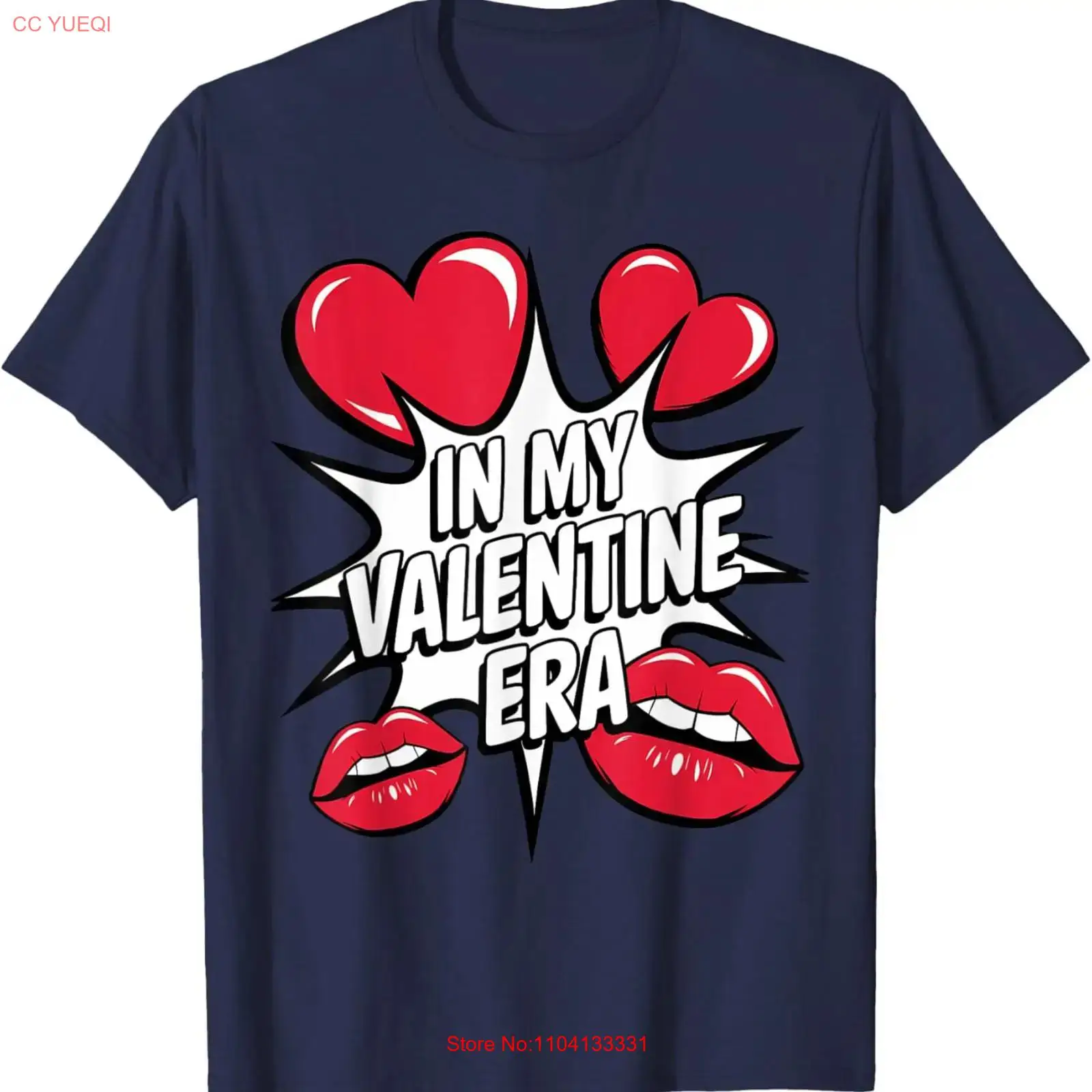 In My Valentine Era Pop Art He - Vintage Fashion Eras ulasan dan harga