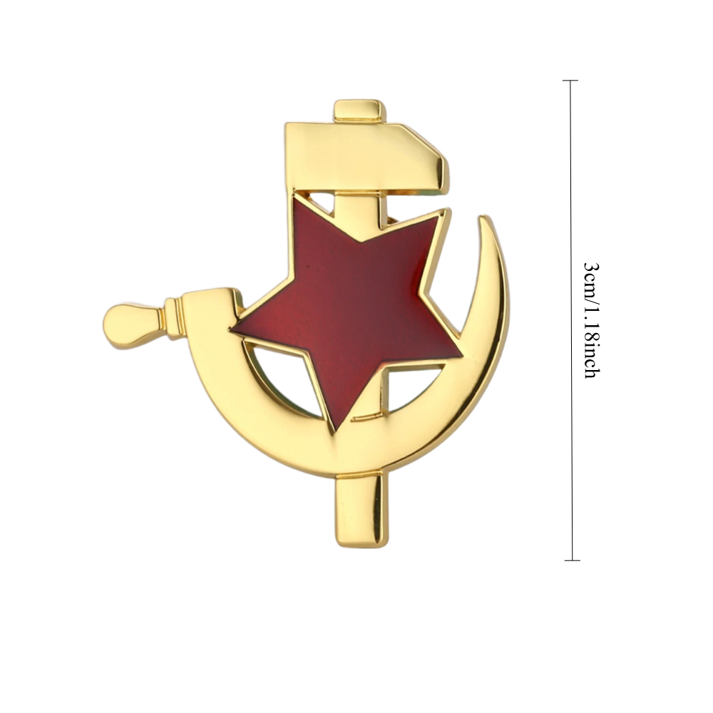 1pc Vintage Soviet Badge - Ham - Vintage Fashion Eras ulasan dan harga