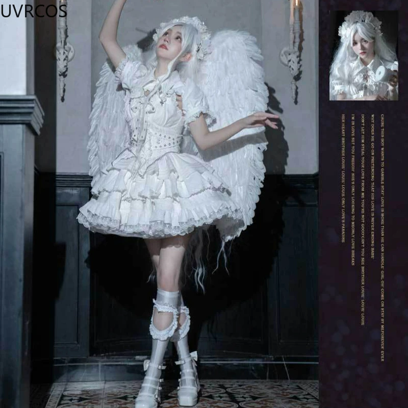 Victorian Gothic Lolita Jsk Dr - Vintage Y2K ulasan dan harga