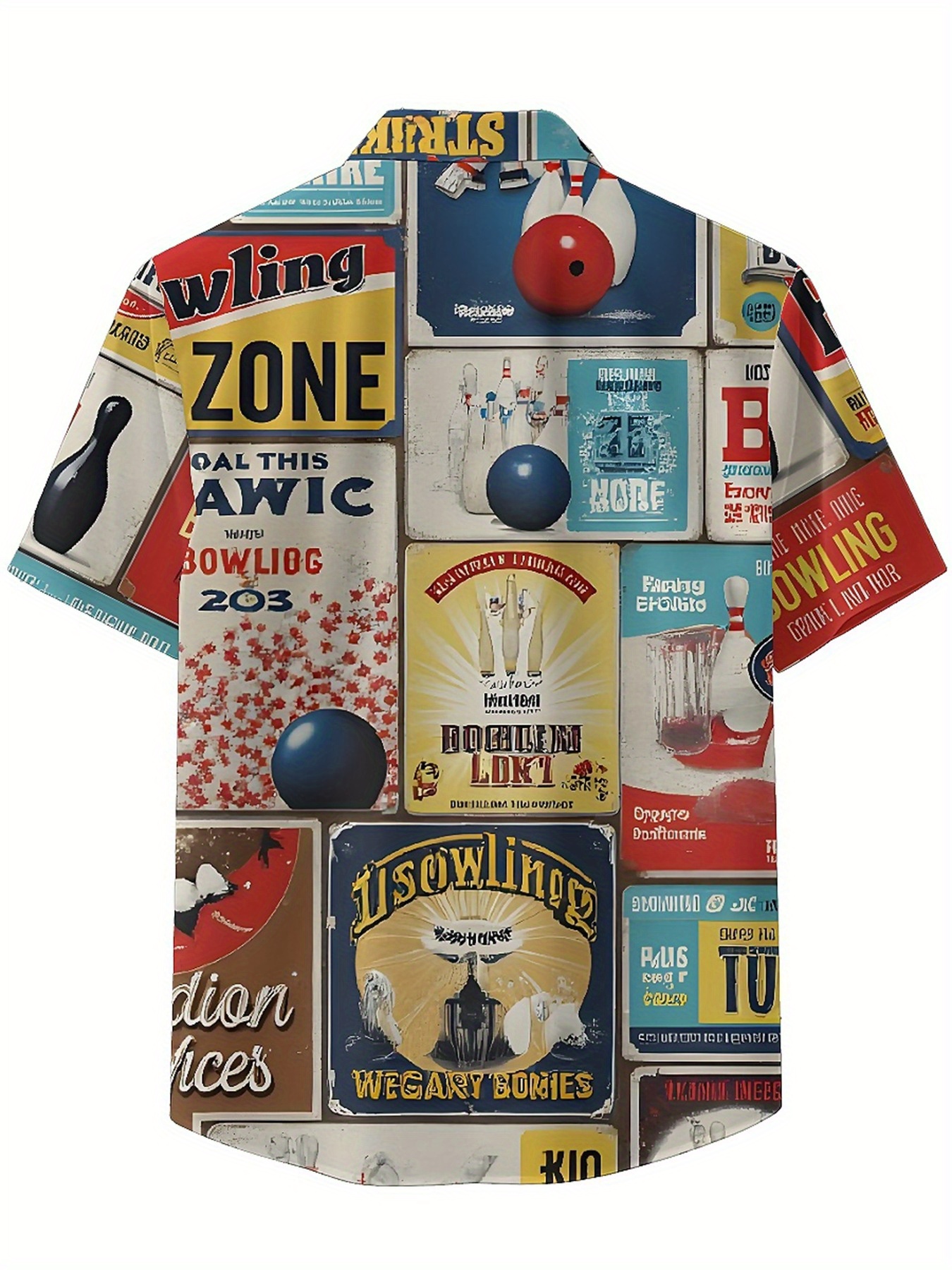 Men's Plus Size Hawaiian Shirt - Vintage Y2K ulasan dan harga