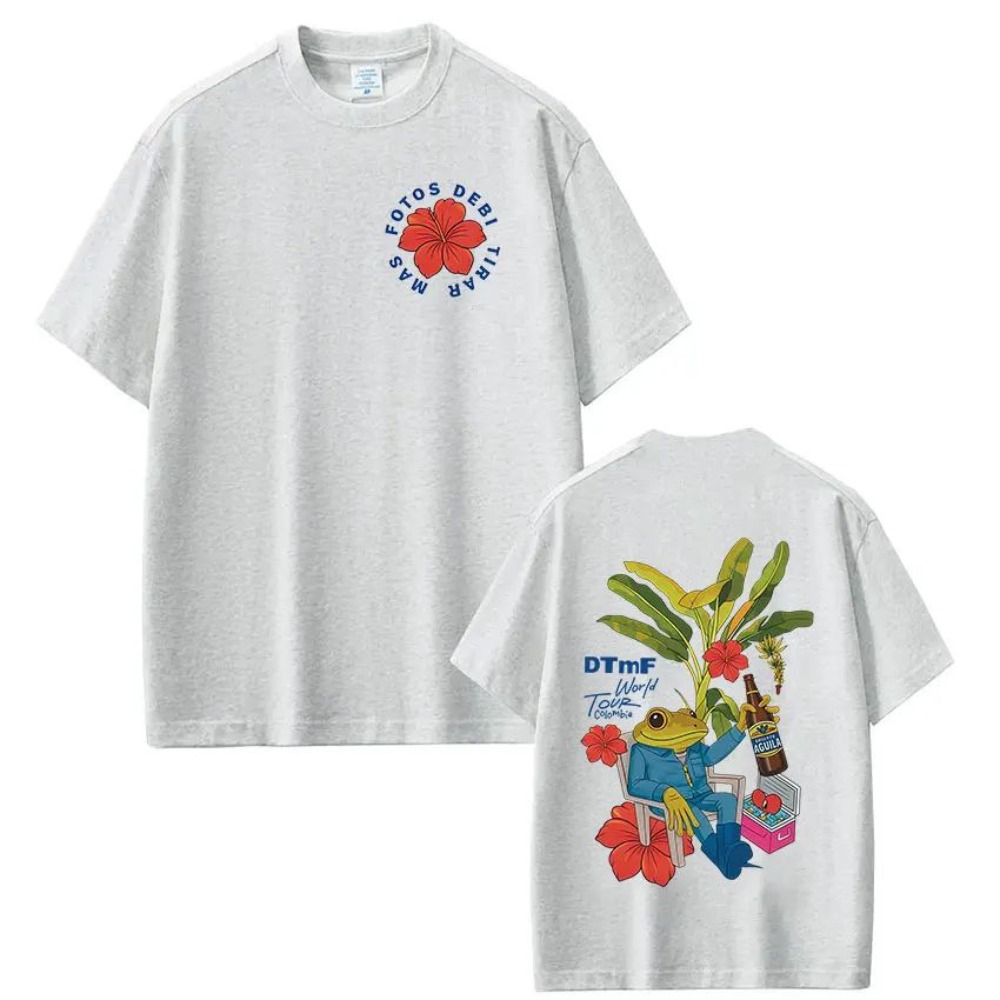 Summer Rapper Bad Bunny Print  - Vintage Fashion World ulasan dan harga
